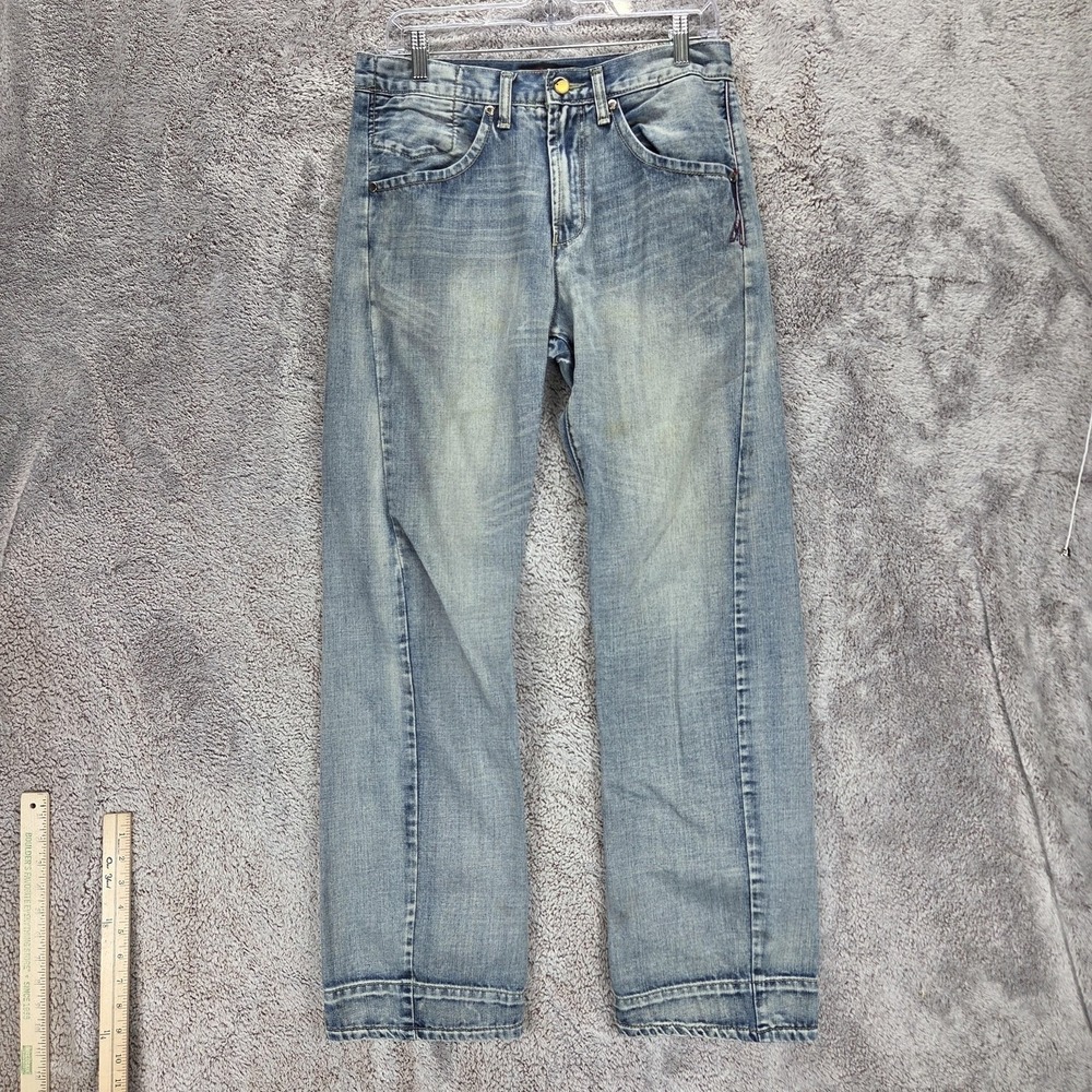 Vintage Levis Engineered Jeans Mens 30x30 Blue Twisted Light Wash Zip Fly